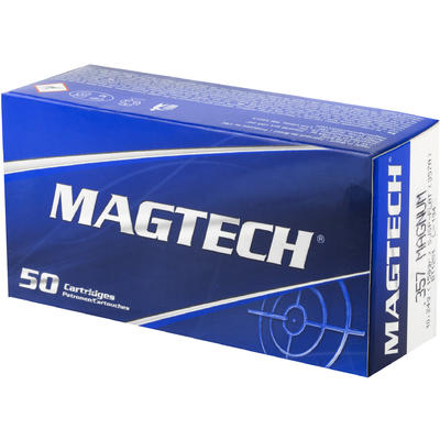 Magtech Ammo Sport Shooting 357 Magnum Semi-JSP 15
