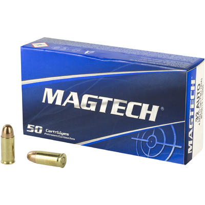 Magtech Ammo Sport Shooting 32 ACP 71 Grain FMC 50