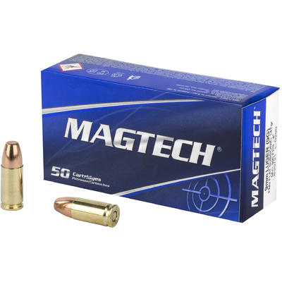 Magtech Ammo Sport Shooting 9mm FMJ 147 Grain 50 R