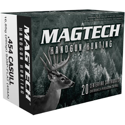 Magtech Ammo Sport Shooting 454 Casull Semi-JSP 26