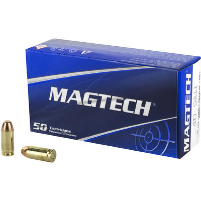 Magtech Ammo Sport Shooting 40 S&W FMJ 165 Gra