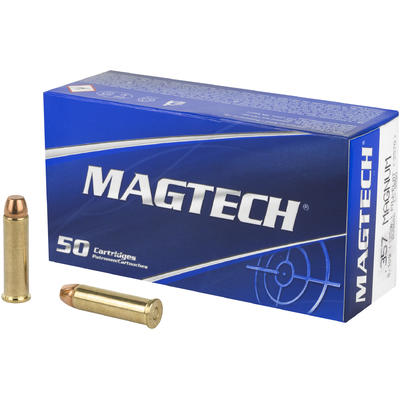 Magtech Ammo Sport Shooting 357 Magnum FMJ Flat Po