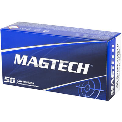 Magtech Ammo Sport Shooting 38 Super+P FMJ 130 Gra