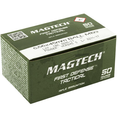 Magtech Ammo Tactical 5.56x45mm (5.56 NATO) 55 Gra