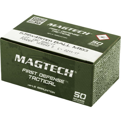 Magtech Ammo Tactical 5.56x45mm (5.56 NATO) 55 Gra