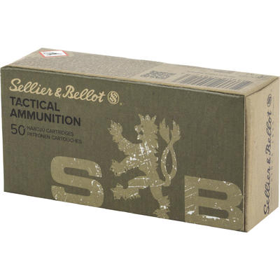 Sellier & Bellot Subsonic Ammo 9mm 140 Grain F