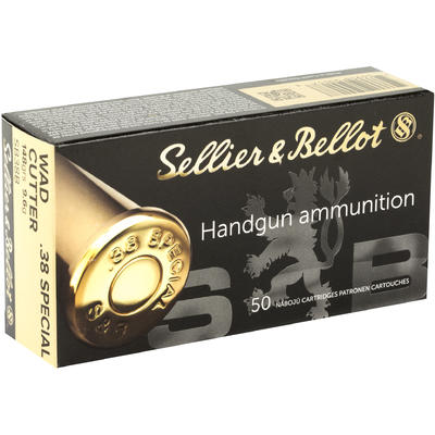 Sellier & Bellot Ammo 38 Special Wad Cutter 14
