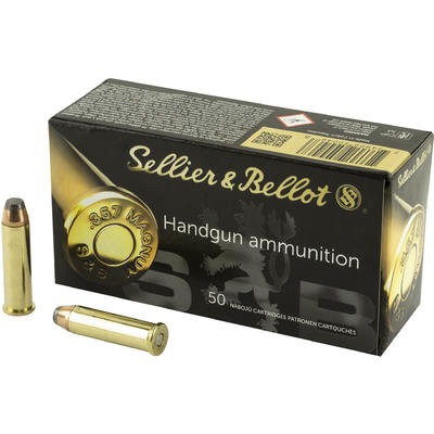 Sellier & Bellot Ammo 357 Magnum 158 Grain SP