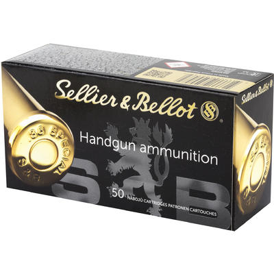 Sellier & Bellot Ammo 38 Special 158 Grain FMJ