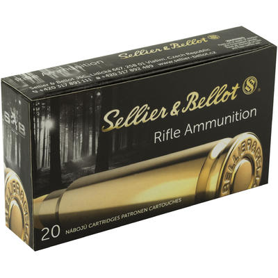 Sellier & Bellot Ammo 308 Winchester SP 180 Gr