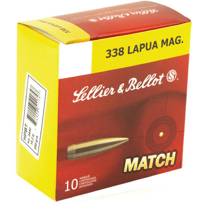 Sellier & Bellot Ammo 338 Lapua Magnum 250 Gra