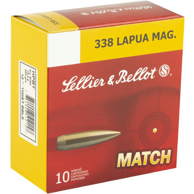 Sellier & Bellot Ammo 338 Lapua Magnum 300 Gra