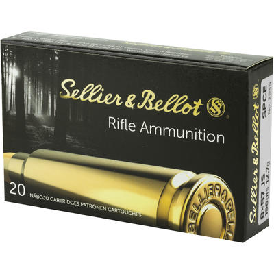 Sellier & Bellot Ammo 8x57mm JS SPCE 196 Grain