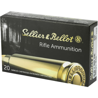 Sellier & Bellot Ammo 6.5x55mm SP 140 Grain 20 Sellier & Bellot Ammo 6.5x55mm SP 140 Grain 20