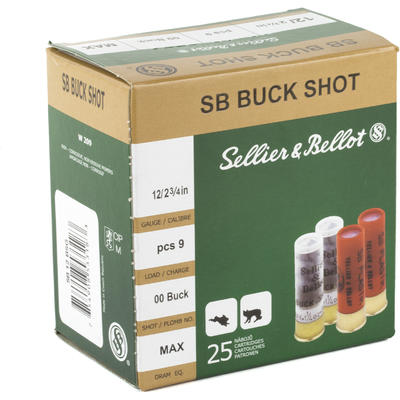 Sellier & Bellot Shotshells V212782U 12 Gauge