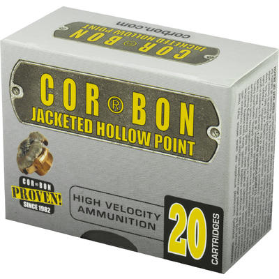 CorBon Ammo Self Defense 380 ACP JHP 90 Grain 20 R CorBon Ammo Self Defense 380 ACP JHP 90 Grain 20 R