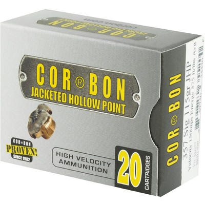 CorBon Ammo Self Defense 357 Sig Sauer JHP 115 Gra