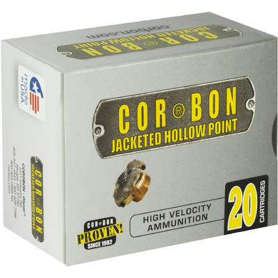 CorBon Ammo Self Defense 38 Special+P JHP 110 Grai