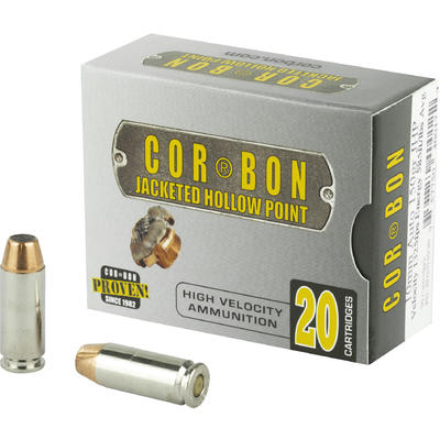 CorBon Ammo Self Defense 10mm JHP 150 Grain 20 Rou