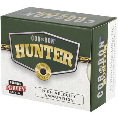 CorBon Ammo Hunting 44MAG 320 Grain Hard Cast 20 R