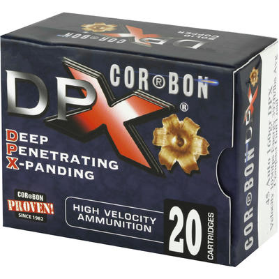 CorBon Ammo DPX 45 ACP 160 Grain Barnes X+P 20 Rou