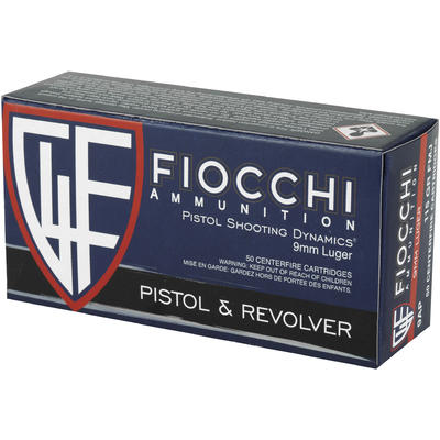Fiocchi Ammo Shooting Dynamics 9mm 115 Grain FMJ 5 Fiocchi Ammo Shooting Dynamics 9mm 115 Grain FMJ 5