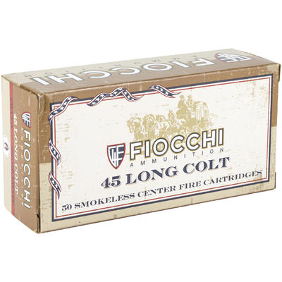 Fiocchi Ammo Cowboy 45 Colt (LC) LRNFP 250 Grain 5 Fiocchi Ammo Cowboy 45 Colt (LC) LRNFP 250 Grain 5