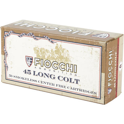 Fiocchi Ammo Cowboy 45 Colt (LC) LRNFP 250 Grain 5 Fiocchi Ammo Cowboy 45 Colt (LC) LRNFP 250 Grain 5