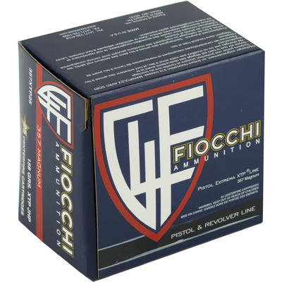 Fiocchi Ammo Extrema 357 Magnum 158 Grain XTP HP 2