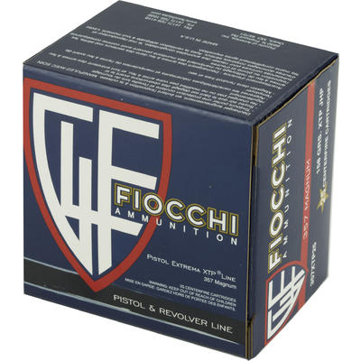 Fiocchi Ammo Extrema 357 Magnum 158 Grain XTP HP 2
