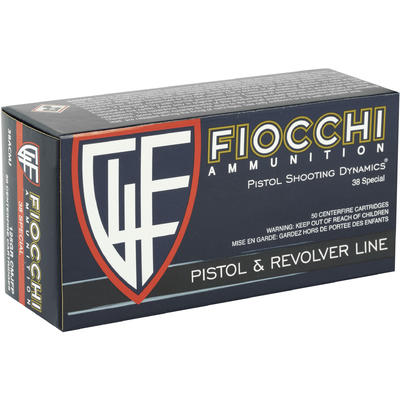 Fiocchi Ammo Shooting Dynamics 38 Special 125 Grai Fiocchi Ammo Shooting Dynamics 38 Special 125 Grai