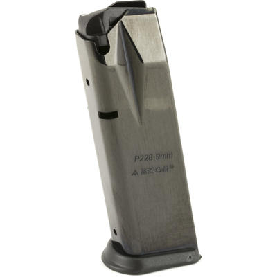 Mec-Gar Magazine Sig P228 9mm 15 Rounds Blued Fini