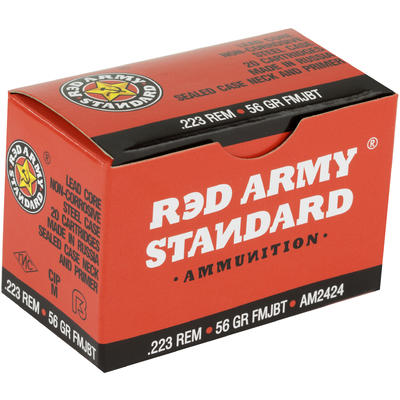 Red Army Ammo Red Army Standard 223 Remington 56 G