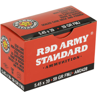 Red Army Ammo Red Army Standard 5.45x39mm 59 Grain