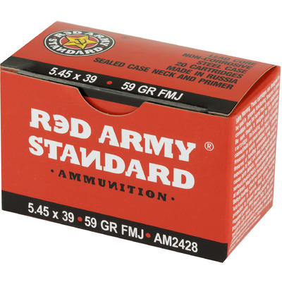 Red Army Ammo Red Army Standard 5.45x39mm 59 Grain