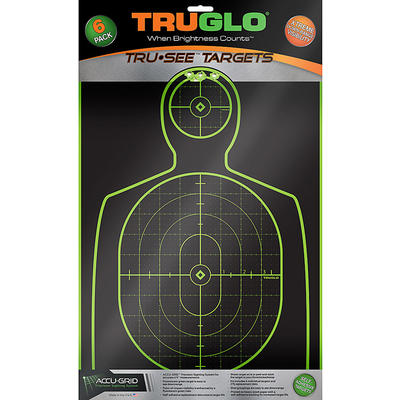 Truglo Tru-See Splatter Handgun 6-Pack Black/Fluor