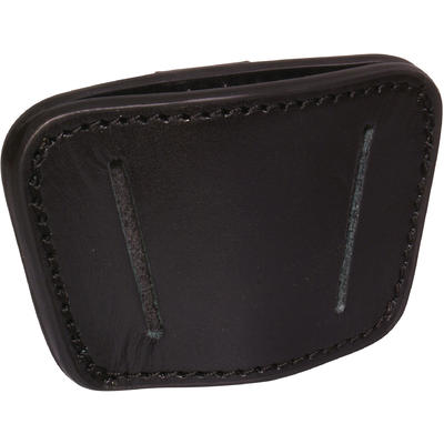 Peace Keeper Belt Slide Holster S-M Black Leather
