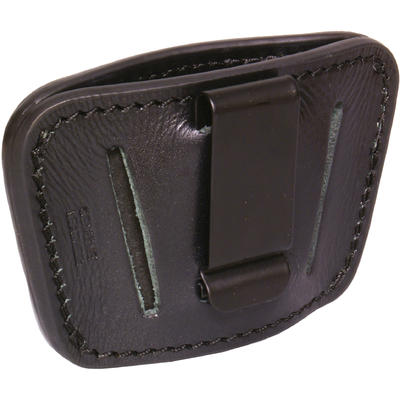 Peace Keeper Belt Slide Holster S-M Black Leather