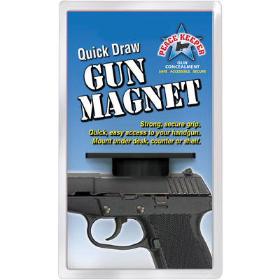 Peace Keeper Quick Draw Gun Magnet Black [QDGM1]