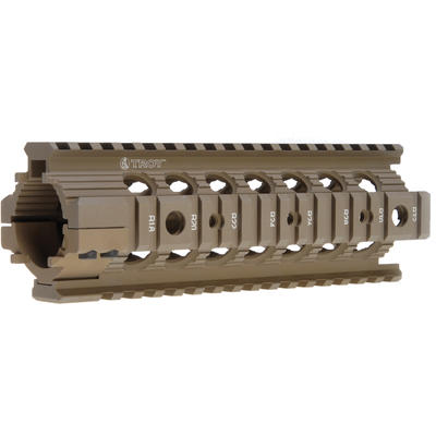 Troy Firearm Parts Battle Rail Drop In Rifle 7in F