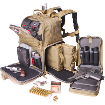 Goutdoor Bag Tact Range BP Tan 1000D Nylon w/Teflo