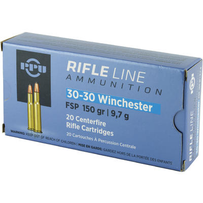 Prvi Partizan PPU Ammo 30-30 Winchester 150 Grain Prvi Partizan PPU Ammo 30-30 Winchester 150 Grain