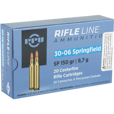 Prvi Partizan PPU Ammo 30-06 Springfield 150 Grain