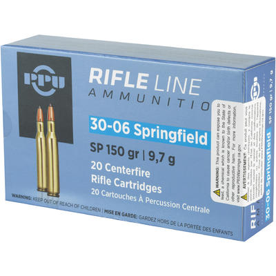 Prvi Partizan PPU Ammo 30-06 Springfield 150 Grain