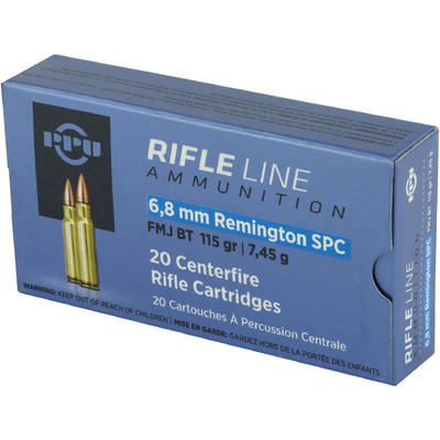 Prvi Partizan PPU Ammo 6.8mm Remington SPC 115 Gra