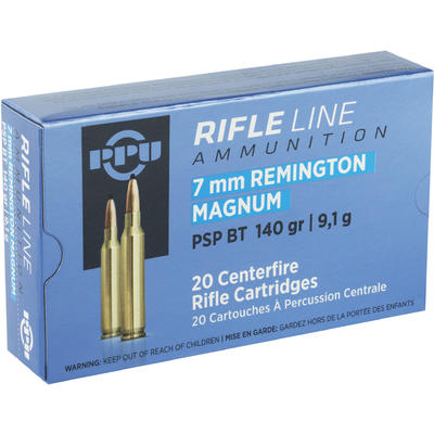 Prvi Partizan PPU Ammo 7mm Magnum 140 Grain PSP 20