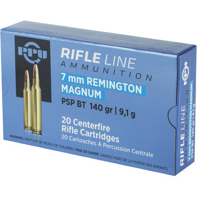 Prvi Partizan PPU Ammo 7mm Magnum 140 Grain PSP 20
