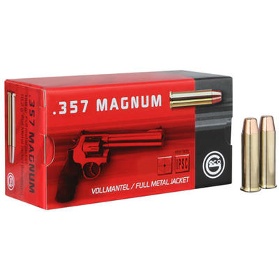 Geco Ammo FMJ 357 Magnum 158 Grain FMJ 50 Rounds [