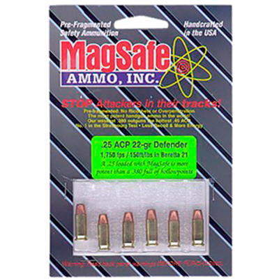 Magsafe Ammo 9mm Fragmented Bullet 60 Grain 10 Rou