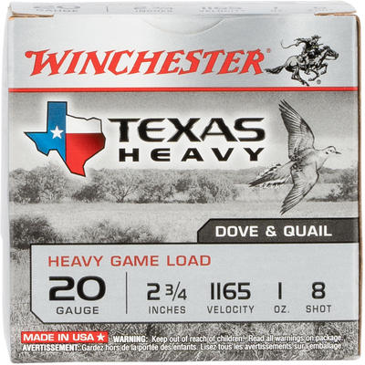 Winchester Shotshells Super-X Heavy Game Load 20 G